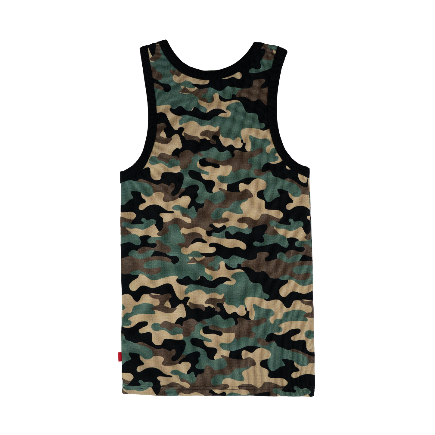 Bombaclart Bass - Waffle Tank Top [Camo]