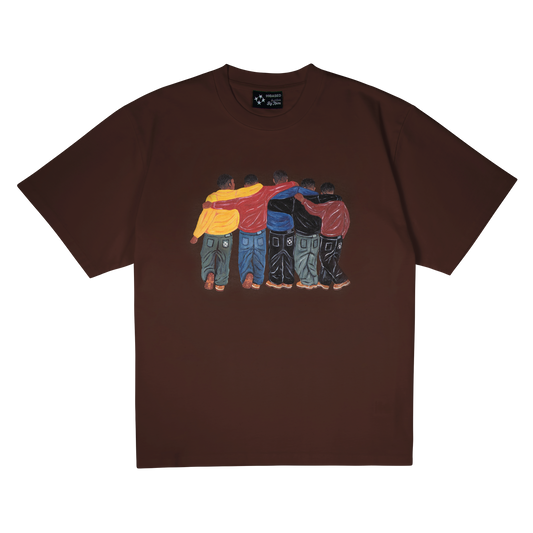 One Family T-Shirt [Brown]