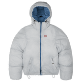 Reverse Puffer Jacket V1 [Navy/Grey]
