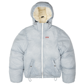 Reverse Puffer Jacket V1 [Creme/Babyblue]