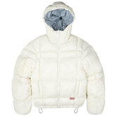Reverse Puffer Jacket V1 [Creme/Babyblue]
