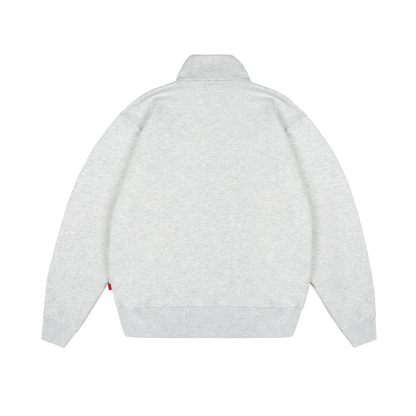 Logo Zip Jacket [Grey Melange]