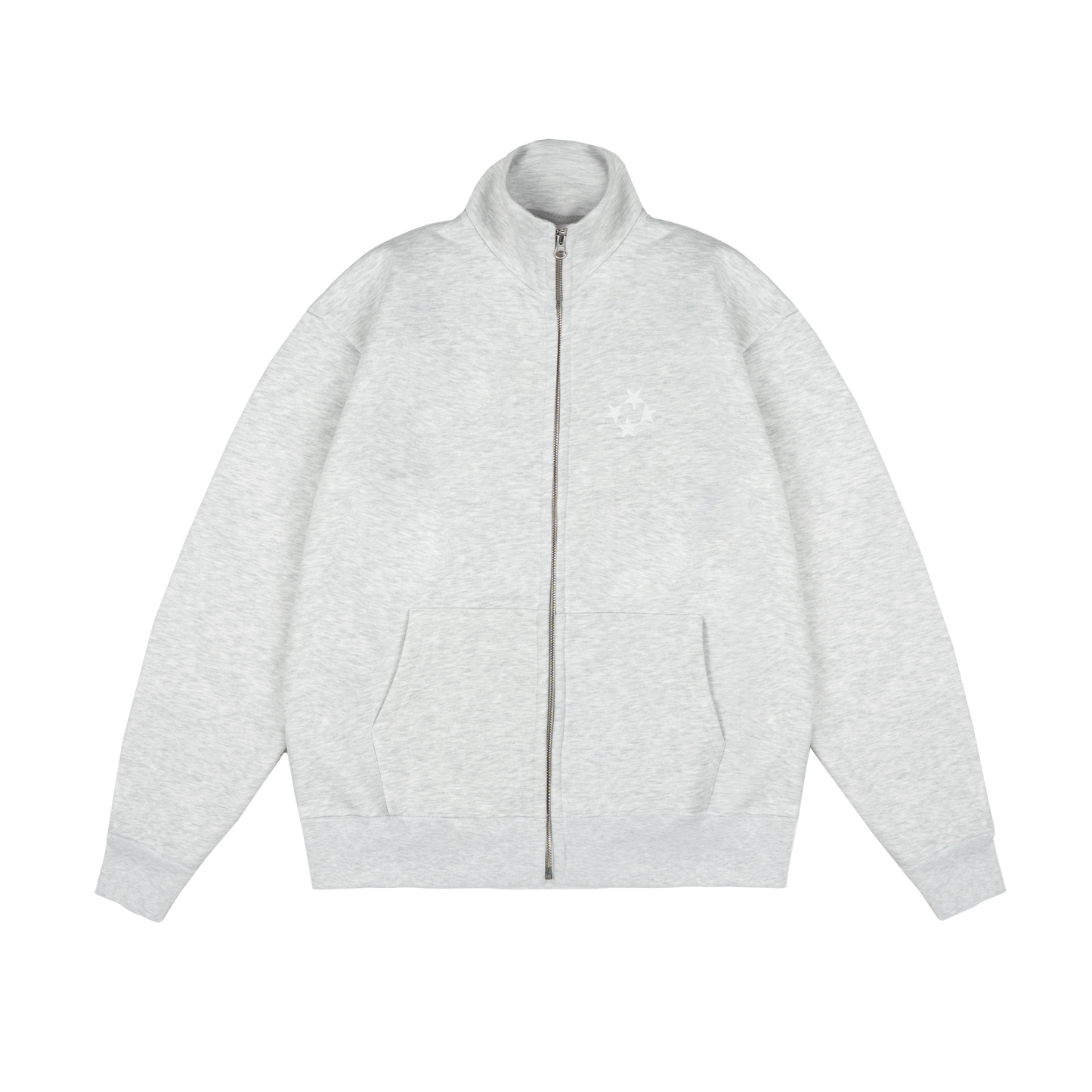 Logo Zip Jacket [Grey Melange]
