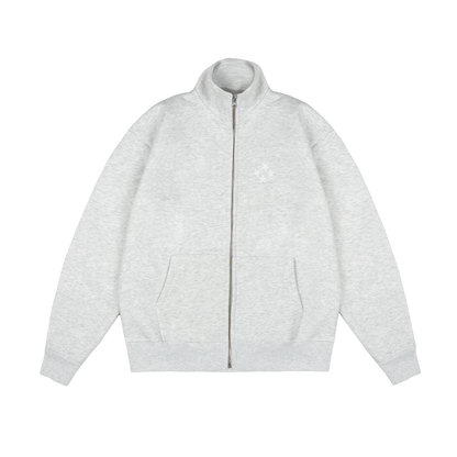 Logo Zip Jacket [Grey Melange]