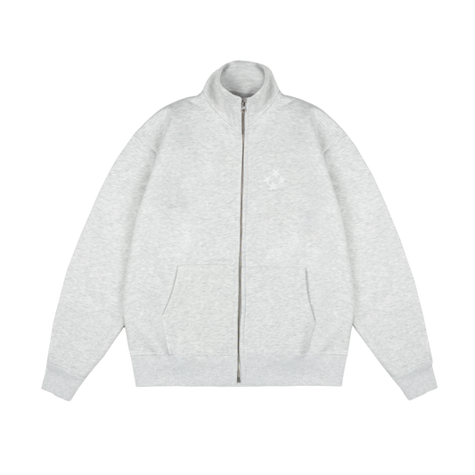 Logo Zip Jacket [Grey Melange]