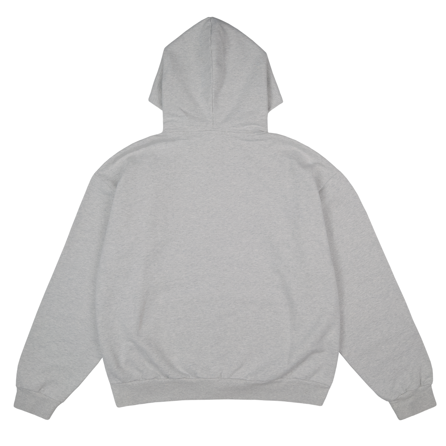 Logo Zip Hoodie [Grey Melange] – 99Based