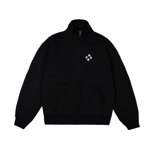 Logo Zip Jacket [Black]