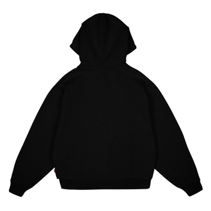 Logo Zip Hoodie [Black]