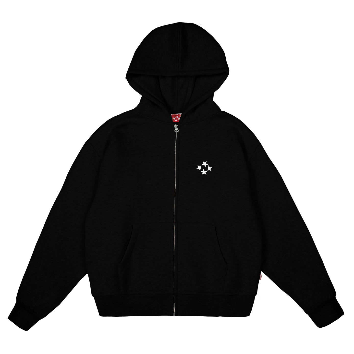 Logo Zip Hoodie [Black]