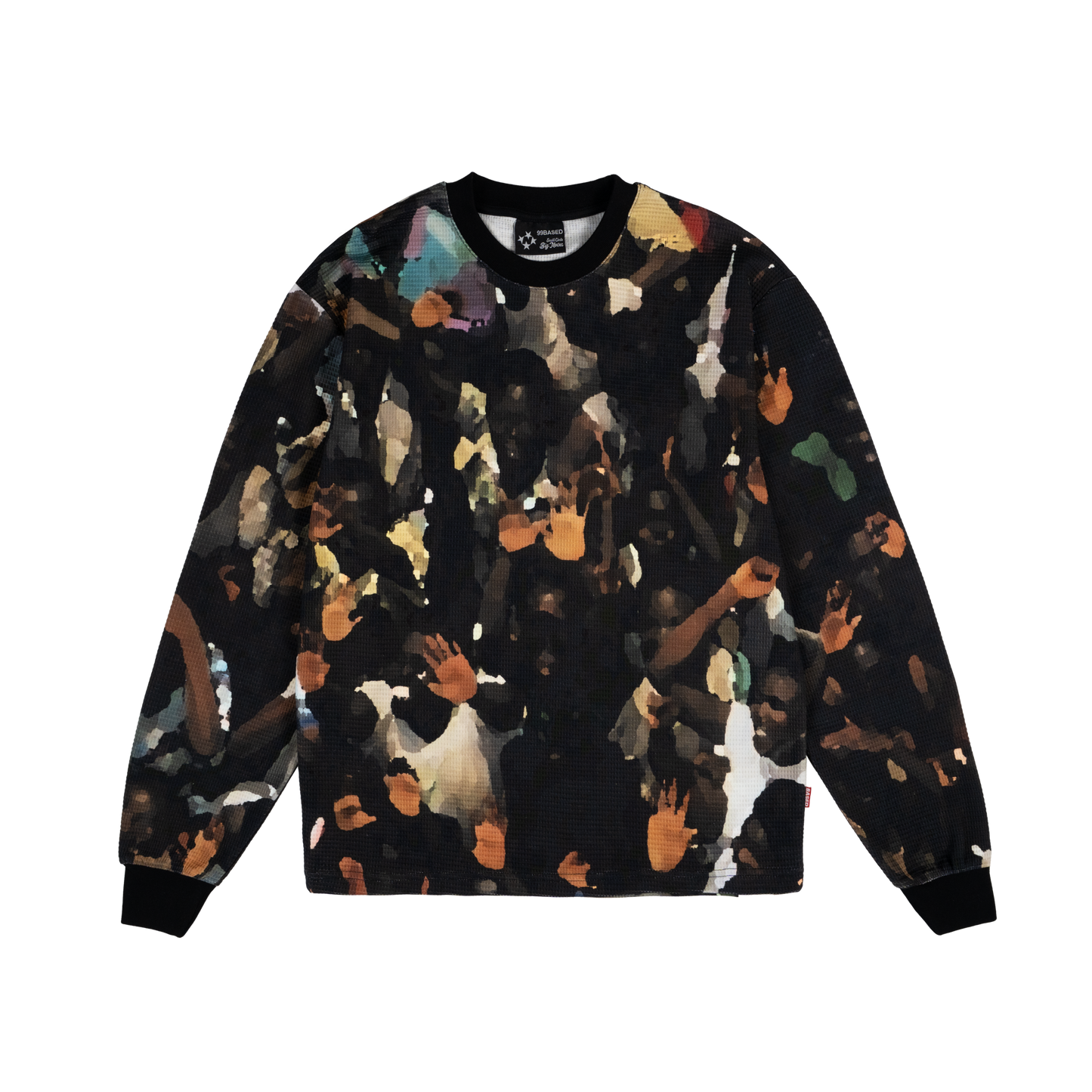 Crowd Waffle [Black]