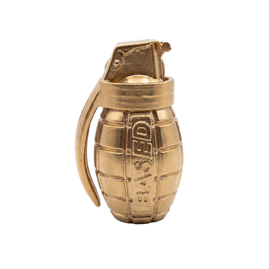 18kt Gold Grenade